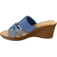 thumbnail image 4 of Tuscany by Easy Street Rosmunda Wedge Sandals (Women), 4 of 7