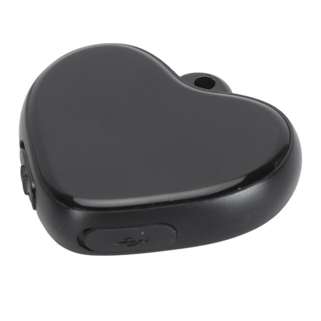 Heart Pendant Digital Voice Recorder - MP3 HD Noise Reduction Mini Voice Activated Recorder, 20 Hours Note Voice Recorder, Recording Device for Lectures, Meetings, Interviews