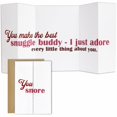 thumbnail image 1 of Tarjeta plegable LINHARA Funny You Snore para aniversario y San Valentín, 1 of 9
