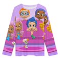 thumbnail image 3 of Fun Bubble Guppies Womens Pajama Set Loungewear Cozy Soft House Wear Sets Long Sleeve Round Neck T Shirt Top Bottom Pants Sleepwear, 3 of 9