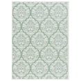 thumbnail image 2 of SAFAVIEH Machine Washable Rug Indoor/Outdoor Bermuda Collection - Bermuda Kingston Floral Indoor/Outdoor Area Rug, Ivory/Green, 4' x 6', 2 of 12