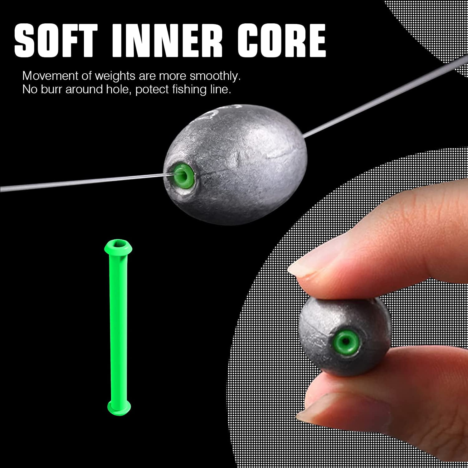 Poids De Balle SB-6 6 Oz Plomb De Casting Pour Le Bar 12Ct