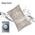 thumbnail image 6 of Boho Pillow Covers 12x20 Set of 2, Brown Carpet Pattern Decorative Outdoor Throw Pillows Linen Ethnic Design Farmhouse Cushion Pillow Covers for Sofa Couch Outdoor Decor, 6 of 6