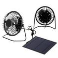 thumbnail image 4 of Ventilador de Enfriamiento del Panel Solar, Ventilador Alimentado por panel solar, mini ventilador portátil fotovoltaico 5w duradero para invernadero al aire libre, 4 of 7