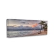 thumbnail image 3 of Stupell Tropical Sunset Palm Trees Coast Landscape Painting Gallery Wrapped Canvas Print Wall Art, 3 of 7