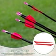 thumbnail image 4 of Arrow Vanes Turkey Archery Arrows Feathers Fletching, Left Wing Fit for Hunting Target Shooting Yellow, 4 of 5