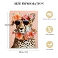 thumbnail image 2 of QCPP  Royal Cheetah Wall Art Canvas Leopard Jaguar Wall Art Pictures Leopard Wild Animal Wall Art Print Poster Photo on Canvas, 2 of 5