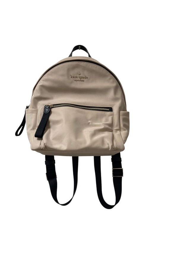 Pre-Owned Kate Spade Chelsea Backpack, Beige, Women's