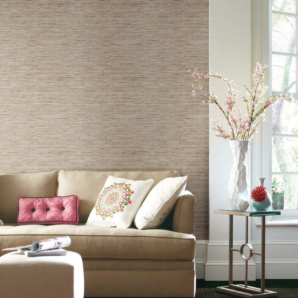 Faux Grasscloth Easy to Apply Removable Peel n Stick  Etsy  Grasscloth  Peel n stick wallpaper Home and living