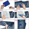 thumbnail image 5 of YiJuHui Iron On Patches for Clothes, Fabric Repair Patches with Adhesive Backing, No Sew Denim Twill Patches for Jeans Jackets, Craft Sewing Supplies, 5 of 6