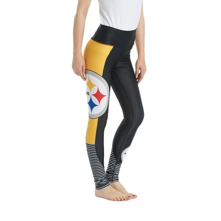NFL Pittsburgh Steelers Phenom Ladies' Sublimated Legging - Walmart.com