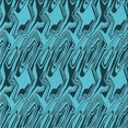 thumbnail image 1 of Ahgly Company Machine Washable Indoor Square Transitional Bright Turquoise Blue Area Rugs, 4' Square, 1 of 7