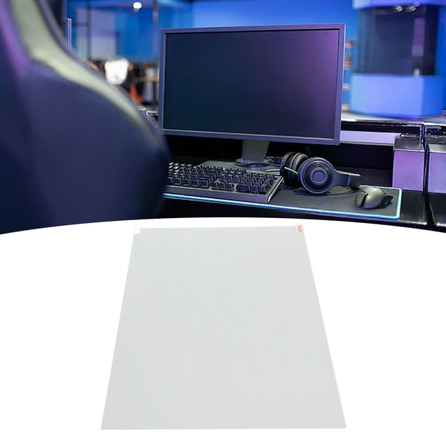 Computer Blue Light Blocking Screen Protector, Reduce Strain PC Eye Filter Film Highly Transparent PET Dustproof 16:9 for Home