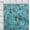Turquoise Blue, variant on oneOone Cotton Flex Turquoise Blue Fabric Leaves & Floral Texture Quilting Supplies Print Sewing Fabric By The Yard 40 Inch Wide