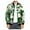 Green, variant on Herrnalise Men's Casual Temperament Fashion Stand Collar Zipper Jacket Printed Long Sleeve Hoodless Casual Jacket Purple