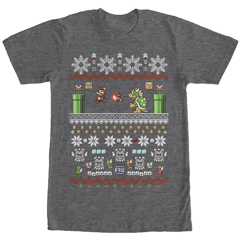 Bowser Ugly Christmas Sweater T-Shirt 