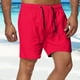 thumbnail image 4 of Pantalones cortos informales de colores vivos para hombre - Poliéster de secado rápido, corte holgado, deportes de playa - Tallas M-XXXXXL, 4 of 5