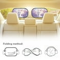 thumbnail image 5 of Yuyamidu Rabbit Car Window Shades for Baby Lavender Side Car Window Shades Purple Car Window Covers Easter Window Shade Sun Protection and Sun Shade Blocker Glare Shield Protection, 5 of 7