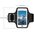 thumbnail image 2 of LOLIPPYY 1Pc Sports Armband for Phone Black Transparent Touchscreen Water Resistant Design, 2 of 8