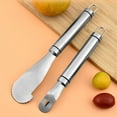 thumbnail image 7 of Stainless Steel Orange Peeler, 304 Stainless Steel Fruit Opener, Thickened Blade, Household Kitchen Tool for Peeling Oranges, Grapefruit, and Citrus Fruits, by FAJHHA, 7 of 7
