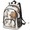 Beige, variant on Large Vintage Butterfly Laptop Backpack, 18 Inch Retro Moth Floral Travel Backpack for Men Women, Work Business Computer Casual Daypack