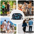 thumbnail image 7 of Stylish Crossbody Phone Bag Purse Handbags Adjustable Strap, Compact Design for Essentials Butterfly and The Moon, 7 of 7