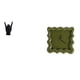thumbnail image 1 of Escultura De Gesto De Roca, Reloj Cuadrado, Adorno Para Decoración Creativa De Apartamentos, Dormitorios, Restaurantes, Baños, Granjas, Aulas, Cocinas Y Estudios., 1 of 8