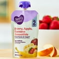 thumbnail image 3 of (3 pack) Parent's Choice Stage 2 Baby Food, Berry, Apple, Banana Smoothie Fruit Puree and Yogurt, 4 oz Pouch, 3 of 12