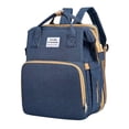 thumbnail image 1 of Mochila pañalera con cuna plegable y cambiador MUYTU Mochila pañalera convertible en cuna cambiador, 1 of 5
