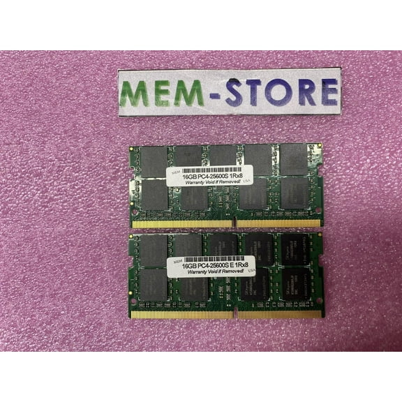 32GB (2x16GB) DDR4-3200 ECC SODIMM Laptop Memory Intel NUC 12 Pro X Kit 12th Gen (3rd Party)