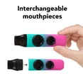 thumbnail image 3 of Mini Kazoo Adjustable Tone Professional Kazoo Musical Instrument with 10Pcs Flute Diaphragms for Ukulele Violin, 3 of 8