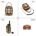 thumbnail image 3 of FORMRS Crossbody Bag for Women Quilted Travel Shoulder Cell Phone Purse with Chain Strap Handbag, Checkered Pattern, 3 of 7