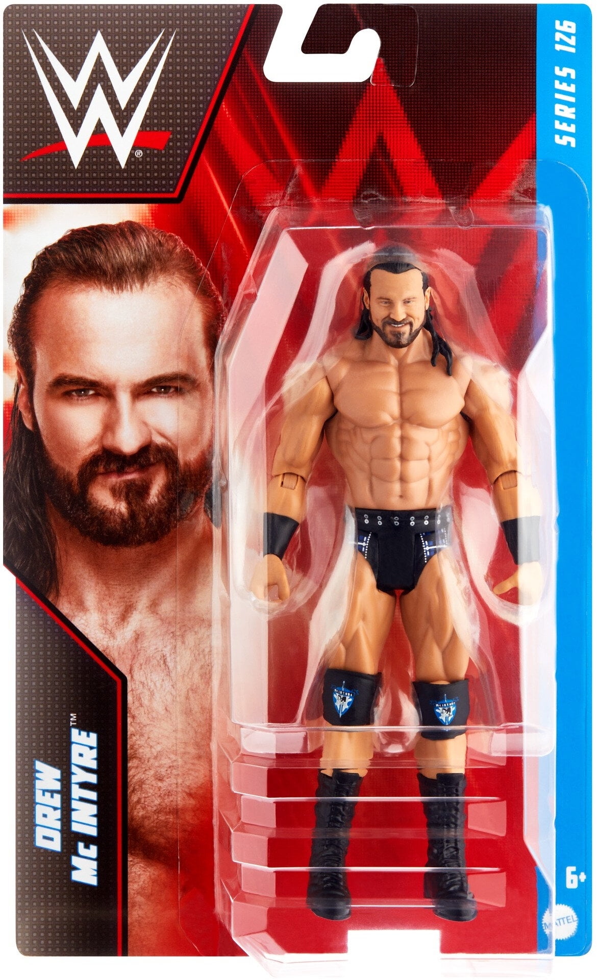 WWE Basic Action Figure, 6-inch Collectible for Ages 6 Years Old & Up