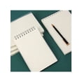 thumbnail image 4 of 240-sheet Thick Coil Bound Notebook With Top Flip Feature, Memo Pad, 4 of 5