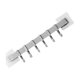 thumbnail image 5 of Monstrate Soporte multifunción para almacenamiento de cocina, 6 ganchos, soporte para puerta de pared, colgador para cuchara, cuchara, baño, Juegos de accesorios de baño gris, 5 of 6