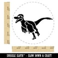 thumbnail image 2 of Velociraptor Dinosaur Running Self-Inking Rubber Stamp Ink Stamper - Red Ink - Large 1-1/2 Inch, 2 of 7
