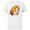White, variant on Disney Peter Pan Wendy Darling Big Face Costume - Short Sleeve Cotton T-Shirt for Adults - Customized-Black