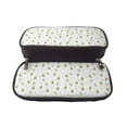 thumbnail image 5 of Lsque Bee Printed Big Capacity PU Leather Pencil Case Large Pencil Pouch Stationery Pen Bag Pencil Holder for Teen, 5 of 6