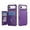 Purple, variant on ShellTech for iPhone Air Wallet Case with 4 Card Slots,Flip PU Leather Magnetic Closure Kickstand TPU Bumper Lightweight Slim Anti-Scratch Shockproof Protective Cover for Women Men,Black