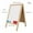 Other, variant on Clearance sale!Double-sided Foldable Easel Wooden Writing Board Blackboard Drawing Board Wooden Magnetic Message Board Decoration -25*40cm