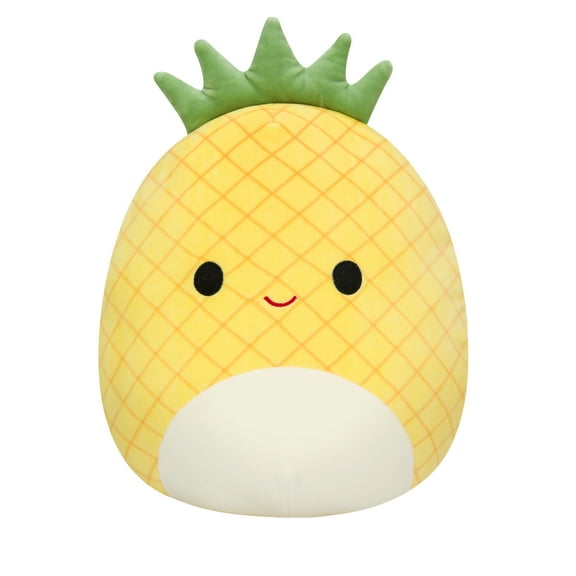 Squishmallows Original 12 inch Maui the Yellow Pineapple with Green Top - Child's Ultra Soft Plush Toy