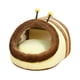 thumbnail image 2 of Xihbxyly Bonita Cama para Hámster, Forro Polar Supersuave, Base Antideslizante, Inserto Extraíble para Mayor Comodidad, Fácil de Limpiar, Ideal para Cobayas, Erizos y Animales Pequeños, Hogar Acogedo, 2 of 2