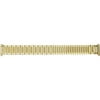 Men's 16-20mm Goldtone Stainless Steel Expansion Replacement Watch Band