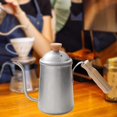 thumbnail image 4 of Hervidor de agua de de acero inoxidable, de goteo de mano largas y estrechas, tetera para verter café, olla de goteo para el , Argenta B Soledad verter sobre la tetera de café, 4 of 10