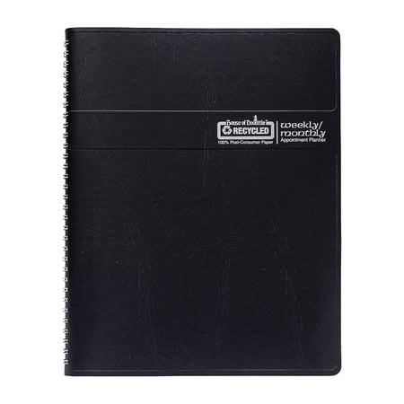 UPC: 0040983111591 | 2023 House of Doolittle 8.5 x 11 Weekly & Monthly Appointment Planner Black (283-02-23) 28302-23
