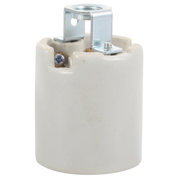 HOMEMAXS  Bulb Holder Lamp Parts for Making Lamps Ceramic Socket Outdoor Light