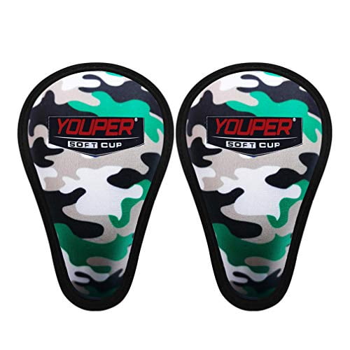 Kid Athletic Cup for Baseball Lacrosse Football MMA Hockey Youper Boys Youth Soft Foam Protective Athletic Cup Ages 7-12 