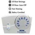 thumbnail image 3 of Pure Warmth 5900-9081RM-100 Twin Size Electric Heated Mattress Pad Natural, 3 of 4