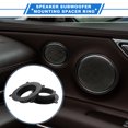 thumbnail image 2 of Anillo espaciador de altavoz Unique Bargains, adaptador de espaciador de altavoz tweeter para Mazda CX-9 2016-2023 para 6.5'' ABS 2 Pcs, 2 of 7