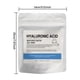 thumbnail image 3 of Polvo de ácido hialurónico para cuidado de la piel DIY | Bajo peso molecular, soluble en agua | Hidratante, antienvejecimiento | Ingrediente puro vegano | Paquete 1X | Para mascarillas faciales y, 3 of 9
